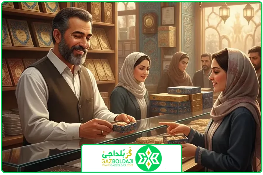 فروشنده معتبر | خرید گز آردی بلداجی