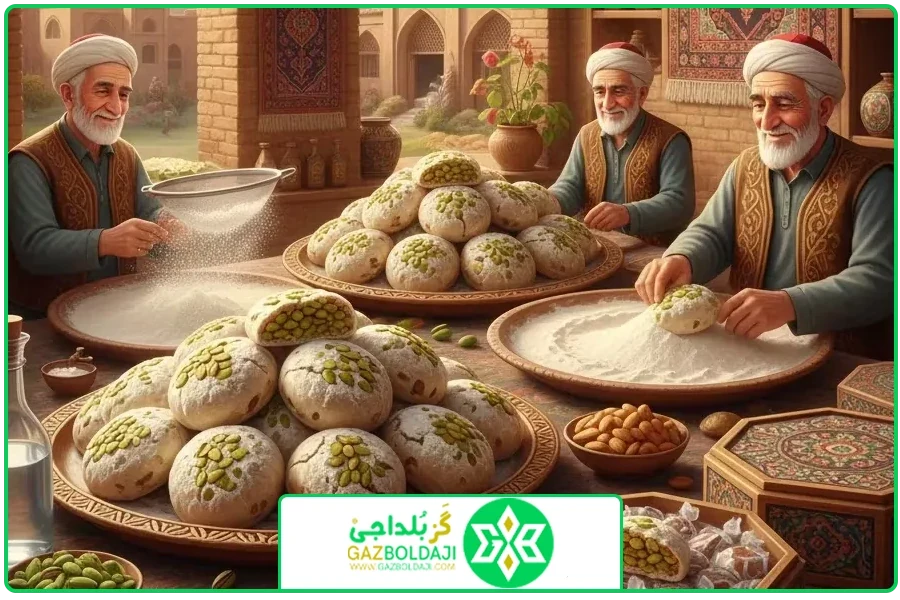 هنر دست ایرانیان | خرید گز آردی بلداجی
