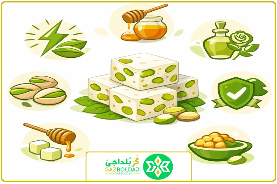 بند نخستین | خاصیت گز پسته ای