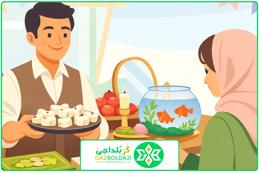 بند نخستین | خرید گز بلداجی عید نوروز‍