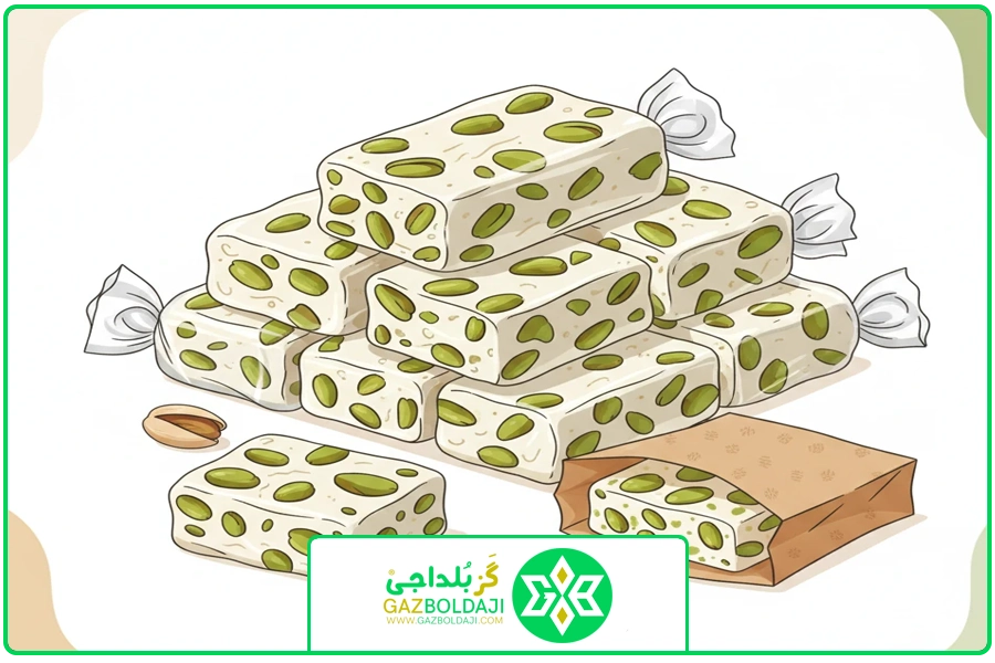 تصویر شاخص | خرید گز تازه مغز دار