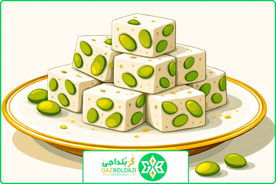 هل و گلاب در گز | گز پذیرایی بلداجی