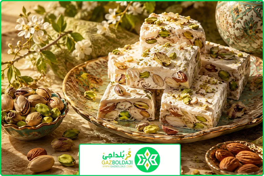 ارزش غذایی گز | خواص مغز پسته و بادام در گز؛ ترکیب طعم و ارزش غذایی