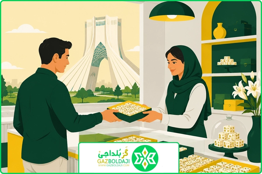 تصویر شاخص | خرید گز لقمه ای در تهران