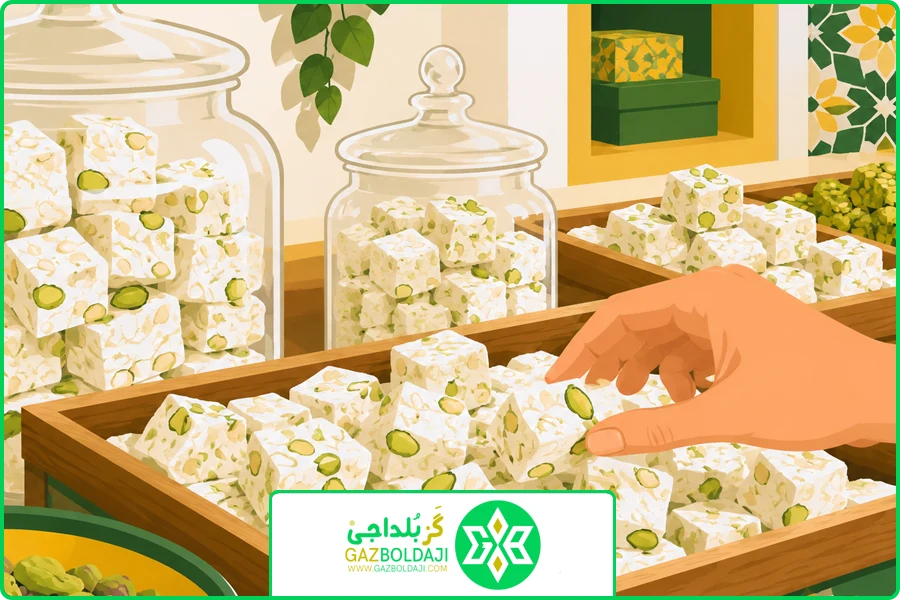 گز بلداجی | خرید گز فله ای بلداجی