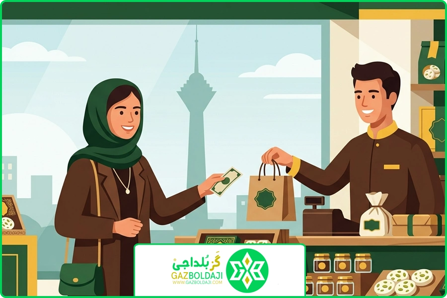 راهنمای خرید گز | خرید گز سکه ای در تهران