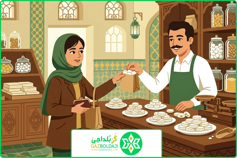 تصویر شاخض | خرید گز سکه ای در تهران