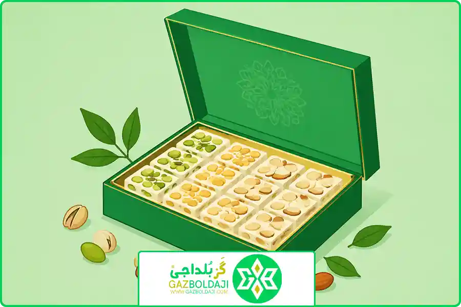 گز مناسب سازمانی | گز پسته‌ای و بادامی